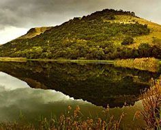 A trout dam at Valley of The Rainbow between Belfast and Dullstroom in Mpumalanga.