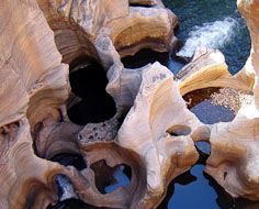 Bourke's Luck Potholes is a natural phenomenon at the confluence of the Treur and Blyde Rivers.