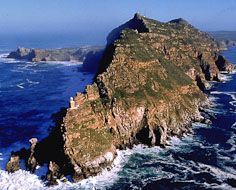 The majestic Cape Point, on the Cape Peninsula near Cape Town.