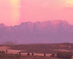 Landscape at the Elandsberg Eco Reserve between Clanwilliam and Lambert's Bay in South Africa.