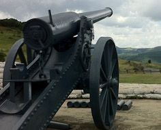 A Long Tom cannon on the Long Tom Pass between Lydenburg and Sabie.