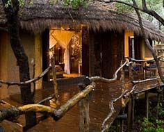 A guest chalet at Makalali Private Game Reserve