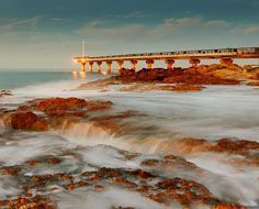 Shark Rock Pier at Port Elizabeth's Hobie Beach.