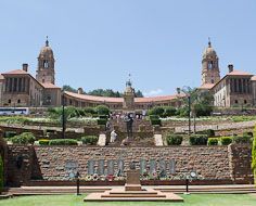 The Union Buildings in Pretoria, South Africa's administrative capital.