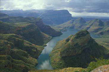 Part of the Blyde River Canyon