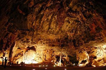 A section of the Cango Caves