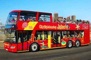 Citysightseeing bus in Johannesburg