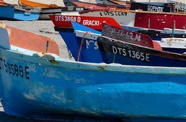 Fishing boats at Paternoster