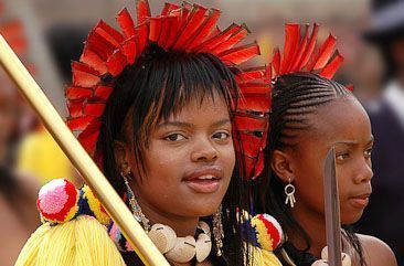 Members of the Swazi Royal Family