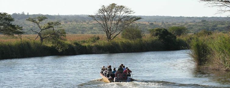 Bonamanzi Game Reserve river cruise