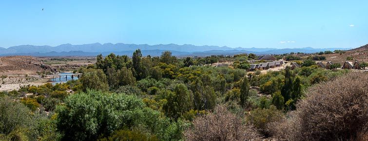 Landscape at Calitzdorp Spa