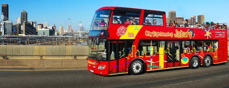 Citysightseeing bus in Johannesburg