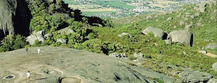 Ot top of Paarl Mountain