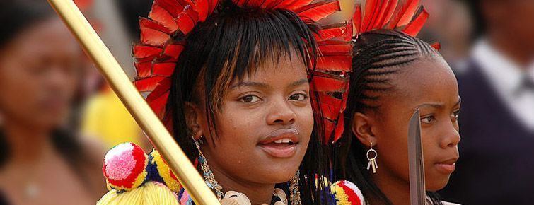 Members of the Swazi Royal Family