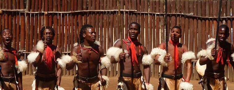 Swazi dancers