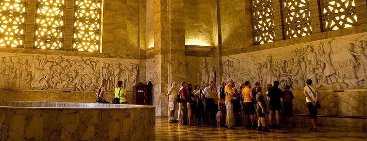 Inside the Voortrekker Monument